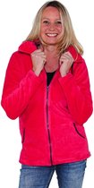 BJØRNSON SIRLE Fleece Vest Coral Zacht Warm Dames - Maat 40 - Atol Fuchsia Roze