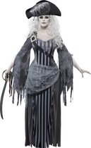 Zombie piraten kostuum voor dames - Horror/ Halloween kleding 40-42 (M)