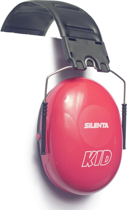 Silenta Kid - kindergehoorbeschermer - SNR 27 dB - rood | bol.com