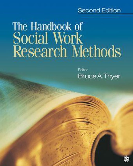 The Handbook of Social Work Research Methods - cover