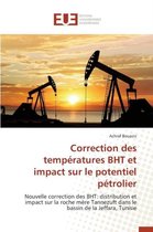 Correction Des Temperatures Bht Et Impact Sur Le Potentiel Petrolier