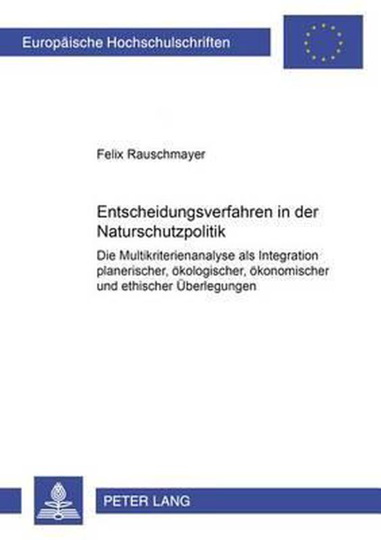 Europaeische Hochschulschriften / European University Studie ... - cover