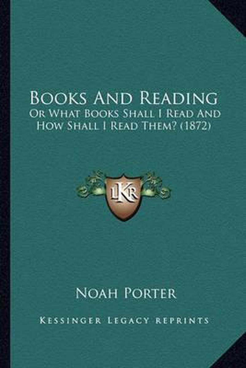 Books And Reading van Noah Porter