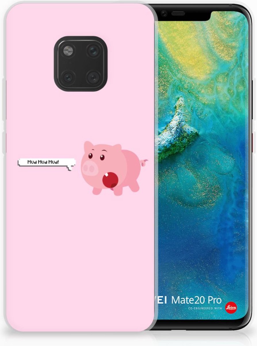 Huawei Mate 20 Pro Telefoonhoesje met Naam Pig Mud