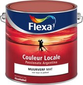 Flexa Couleur Locale - Muurverf Mat - Passionate Argentina Light  - 2045 - 2,5 liter