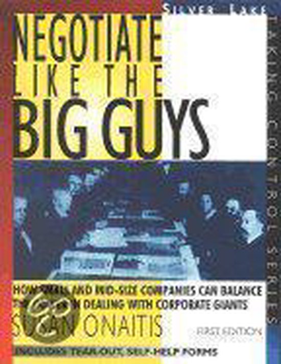 Negotiate Like the Big Guys - cover