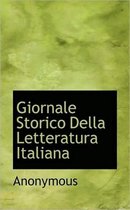 Giornale Storico Della Letteratura Italiana