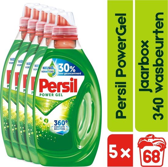 Persil Power Gel - Vloeibaar Wasmiddel voor alle soorten was - 340  wasbeurten - XXL... | bol.com