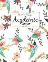 Simple and Classic Academic Planner 2019 - 2020