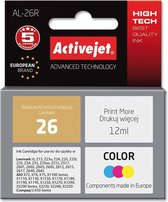 Activejet Inkt cartridges / Alternatief voor Lexmark r26 10N0026 Kleur
