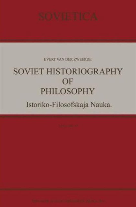 Sovietica57- Soviet Historiography of Philosophy - cover