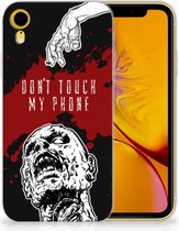 Geschikt voor iPhone XR Backcase Zombie Blood