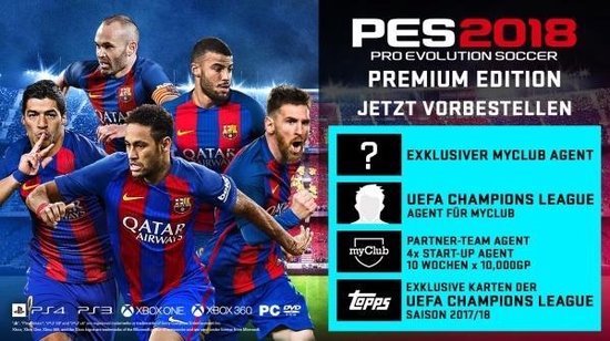 Pro Evolution Soccer 2018 - Premium Edition - Xbox 360 | Jeux | bol.com