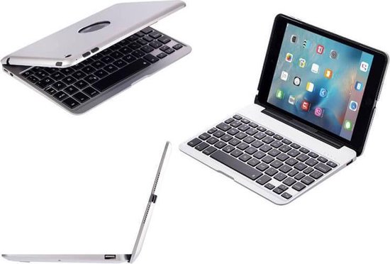 Toetsenbord Hoes iPad Mini 4 Zilver Executive | bol.com