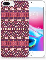 iPhone 7 Plus | 8 Plus TPU Backcover Hoesje Aztec Purple
