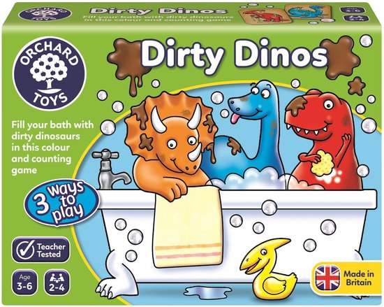 Thumbnail van een extra afbeelding van het spel Orchard Toys Dirty Dinos