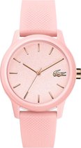 Lacoste LC2001065 Lacoste 12.12 - Polshorloge - Siliconen - Roze - Ø 36mm