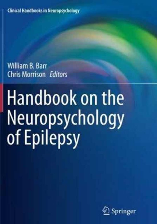 Handbook on the Neuropsychology of Epilepsy - cover