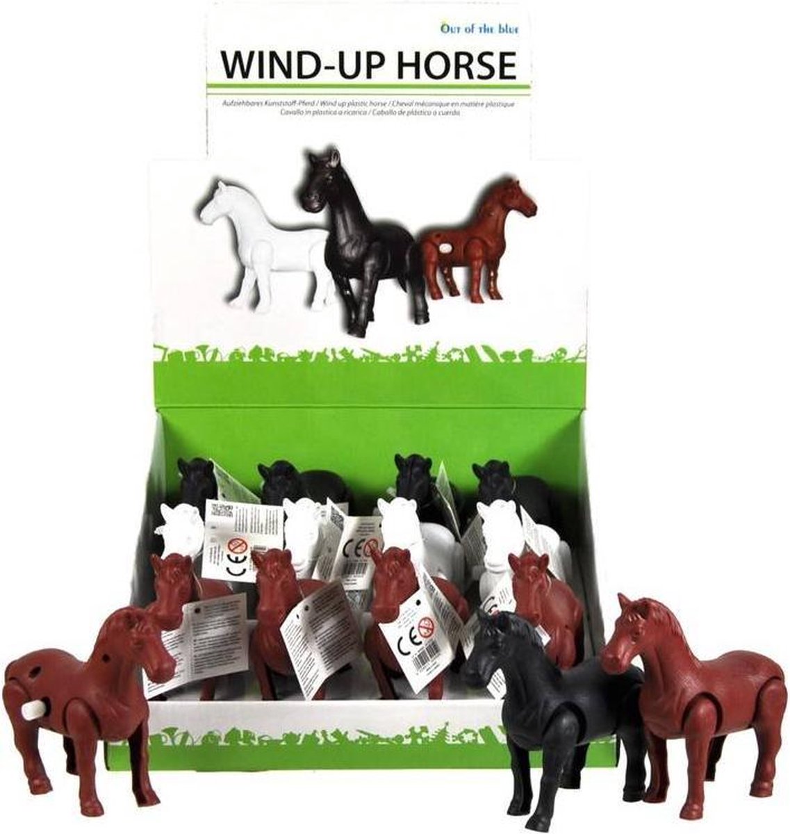 Verbazingwekkend bol.com | 12 STUKS | Wind-Up-Horse, lopende opwindbaare paarden NE-88