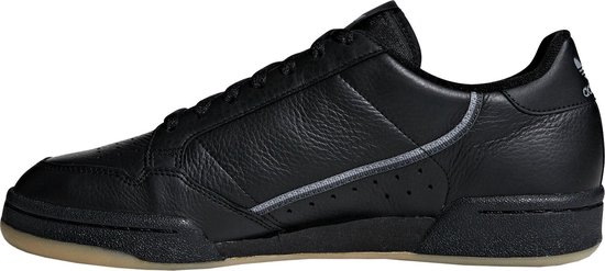 adidas Continental 80 Sneakers - Maat 46 - Unisex - zwart/bruin