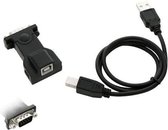 ABC-LED USB 2.0 A Male naar USB 2.0 B Male - 1 m