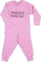Frogs and dogs Pyjama Mini me Pink maat 68