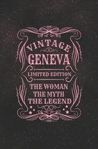 Vintage Geneva Limited Edition the Woman the Myth the Legend