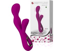 Pretty Love - Impulse vibrator met clitoris stimulator