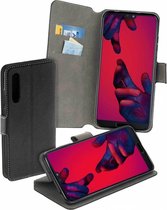 MP case zwart book case style voor Huawei P20 Pro wallet case hoesje