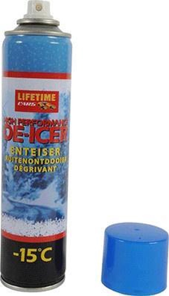 Spray anti-buée voiture - Blauw / Wit - Plastique - 2 x 200ml - Set de 2 -  Hiver - | bol