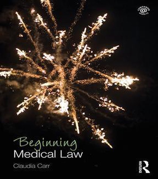 Beginning the Law - Beginning Medical Law - cover