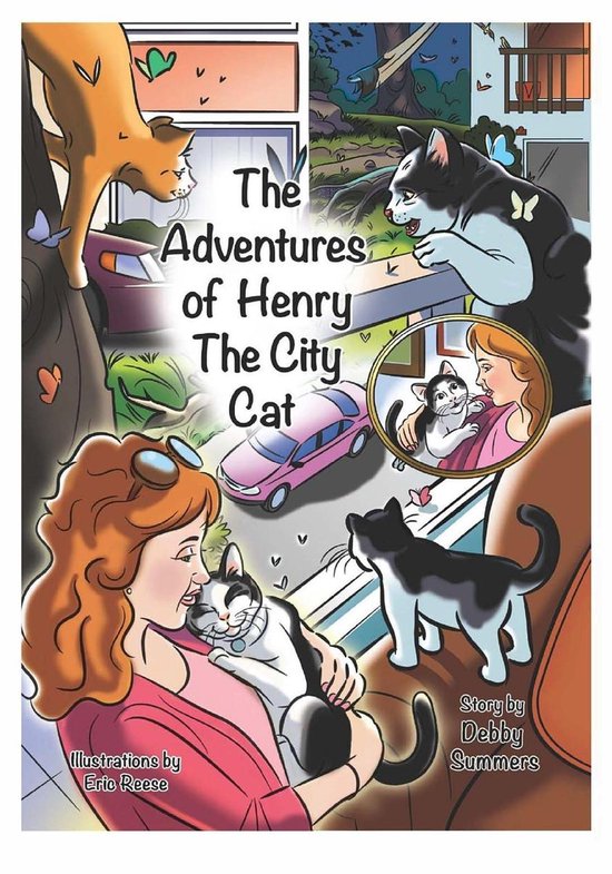 The Adventures of Henry the City Cat - cover