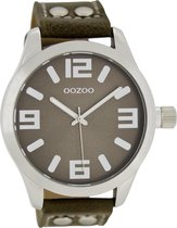 OOZOO Timepieces Polshorloge - C1064 - Bruin - 46 mm