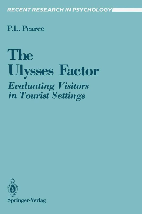 Recent Research in Psychology - The Ulysses Factor - cover