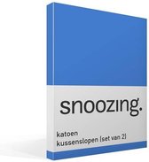 Snoozing - Katoen - Kussenslopen - Set van 2 - 60x70 cm - Meermin