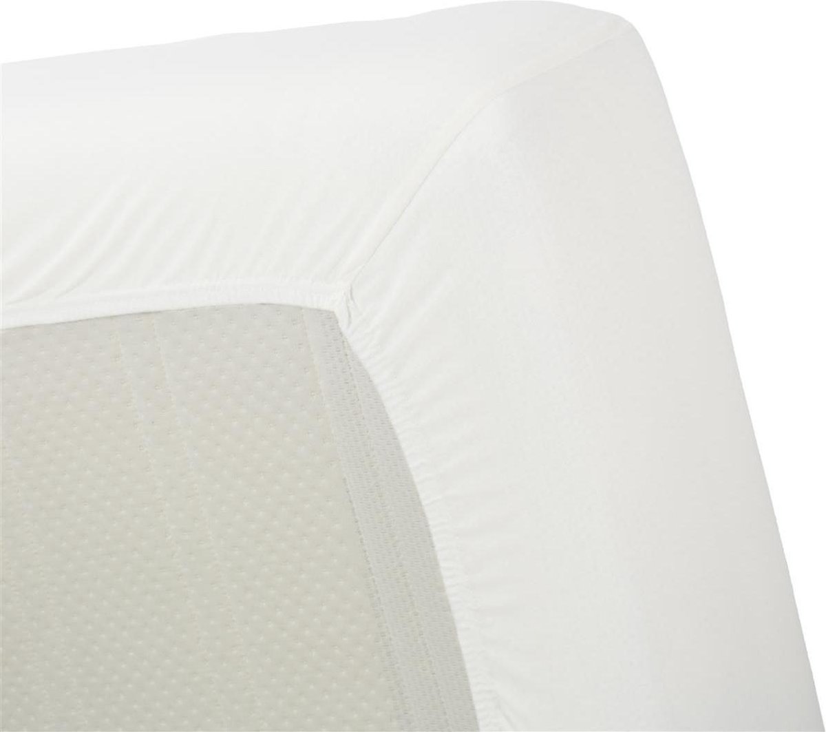Uitstekende Jersey Hoeslaken Wit | 120x220 | Heerlijk Zacht En Soepel | Duurzame Kwaliteit