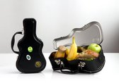 Rockstar Guitar Lunch Box by Mike Vaiksaar - Zwart