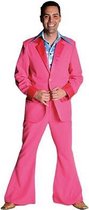 Roze 70's kostuum voor heren 60-62 (xl)