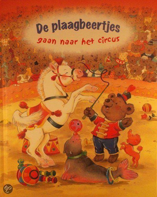 De plaagbeertjes gaan naar het circus - cover