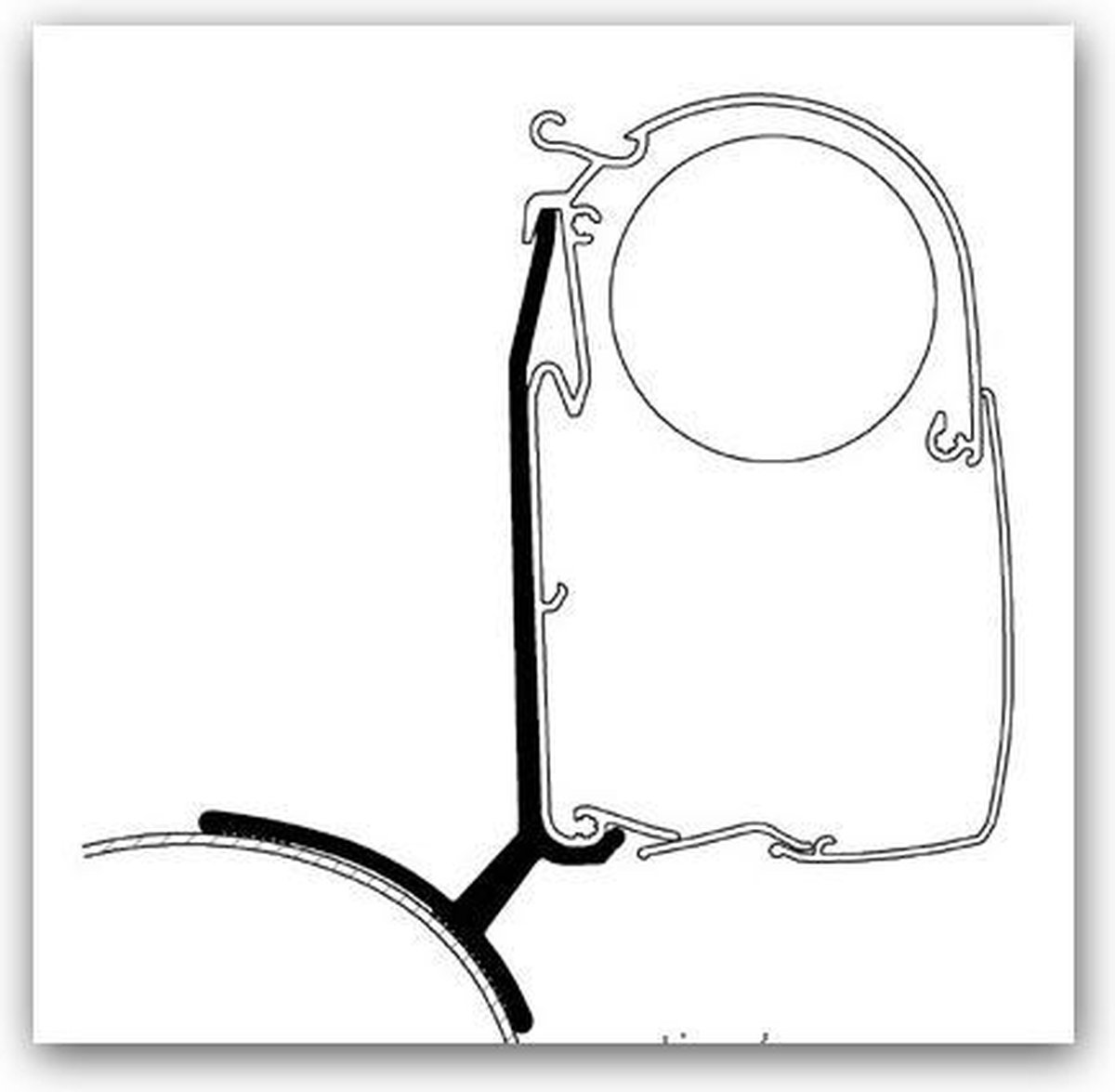 Thule Renault Trafi -Opel Vivaro - 2 stuks