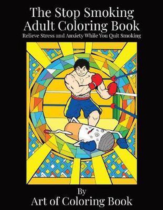 Coloring Books for Adults-The Stop Smoking Adult Coloring Bo ... - cover
