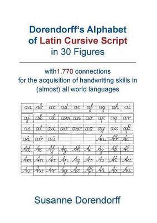 Dorendorff 's Alphabet of Latin Cursive Script in Figures - cover