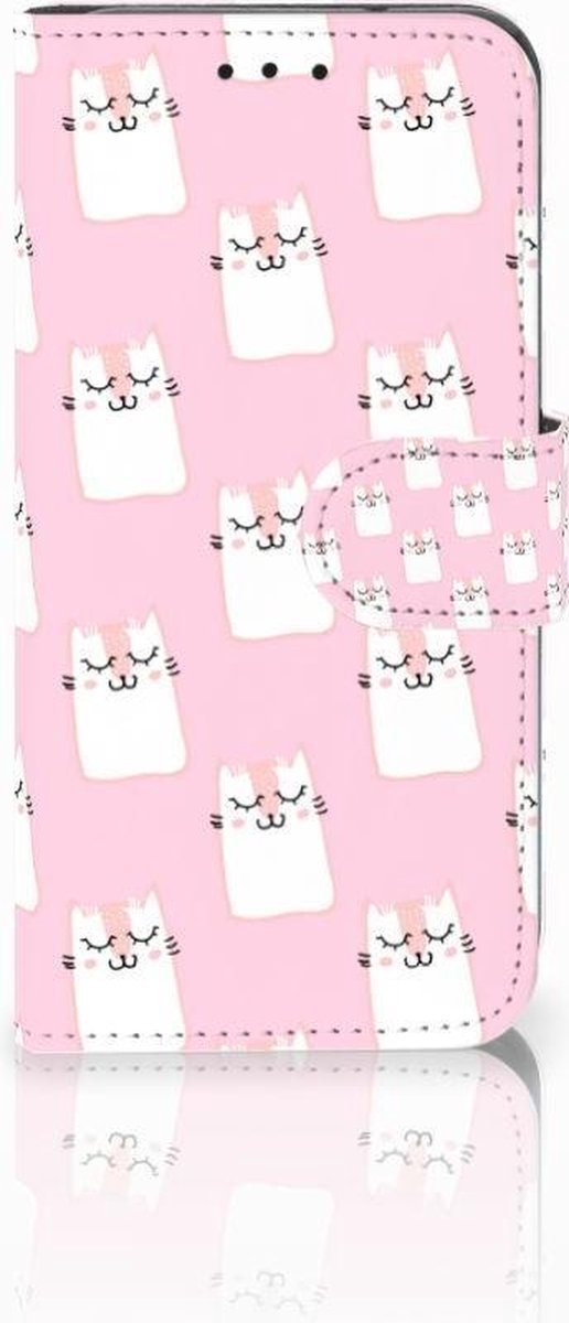 Samsung Galaxy S10e Telefoonhoesje met Pasjes Sleeping Cats