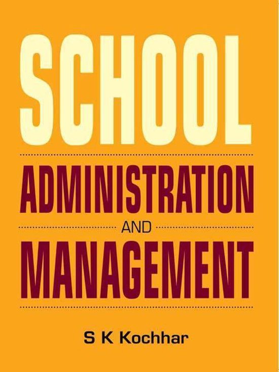 School Administration and Management - cover