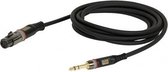 DAP Audio Pro Xcaliber XLR Female / Jack stereo gebalanceerde kabel