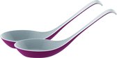Zak!Designs Soeplepel - Set van 2 Stuks - 17 cm - Fuchsia