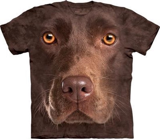 Honden T-shirt bruine Labrador S
