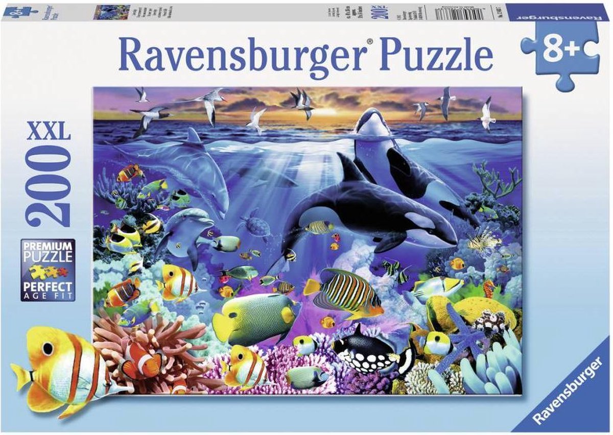 Ravensburger XXL Puzzel Levendige Onderwaterwereld