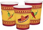 Boland - Tableware - Mexicaanse Bekers Fiesta 250ml 6 stuks