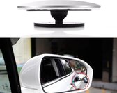 Dode hoek auto spiegel - Dodehoekspiegel - Voertuigspiegel voor de blinde spot - Hoekspiegel 360 graden - Achteraanzicht hulpspiegel voor de dode hoek - Groothoekspiegel